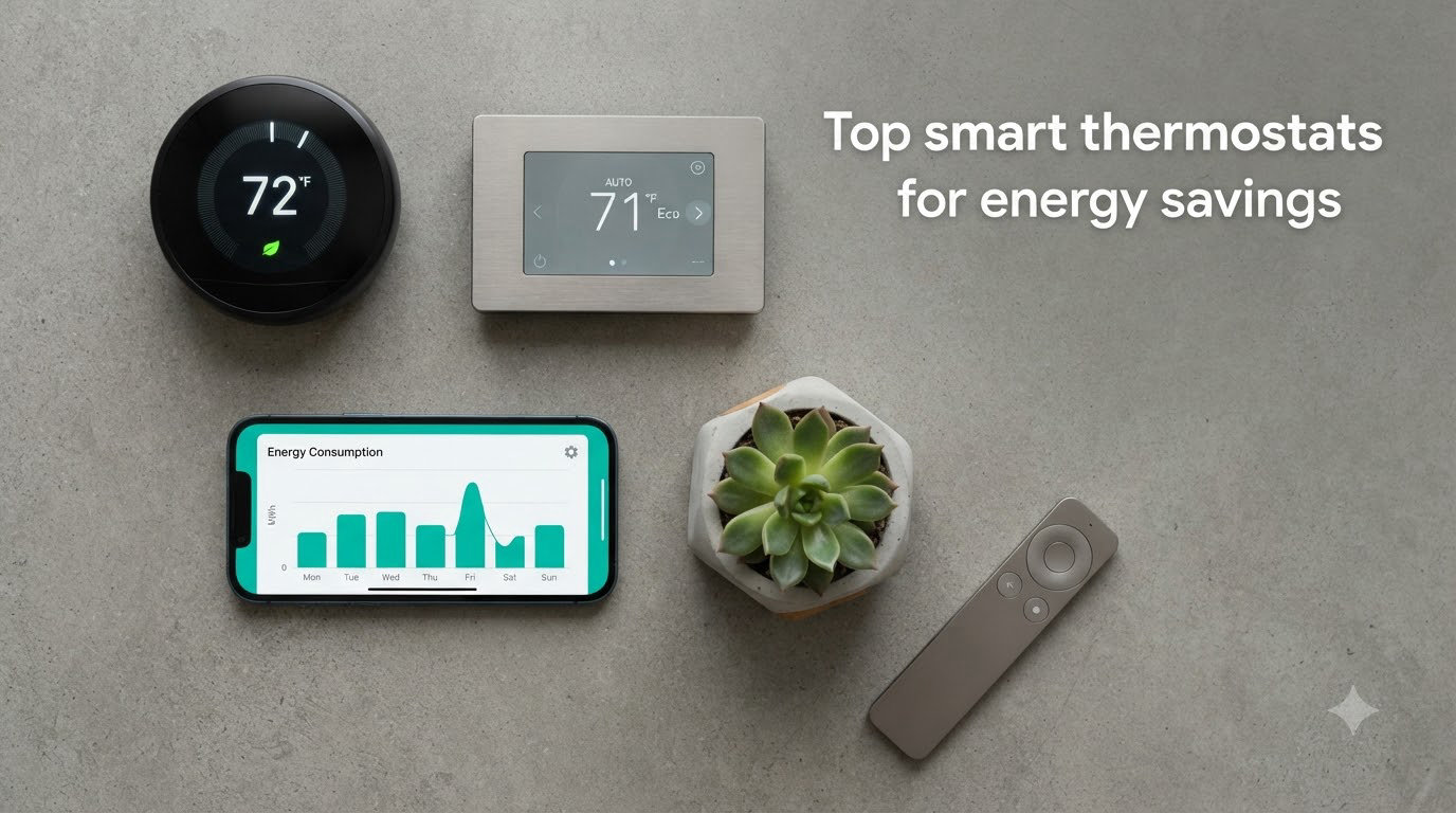 Top smart thermostats for energy savings