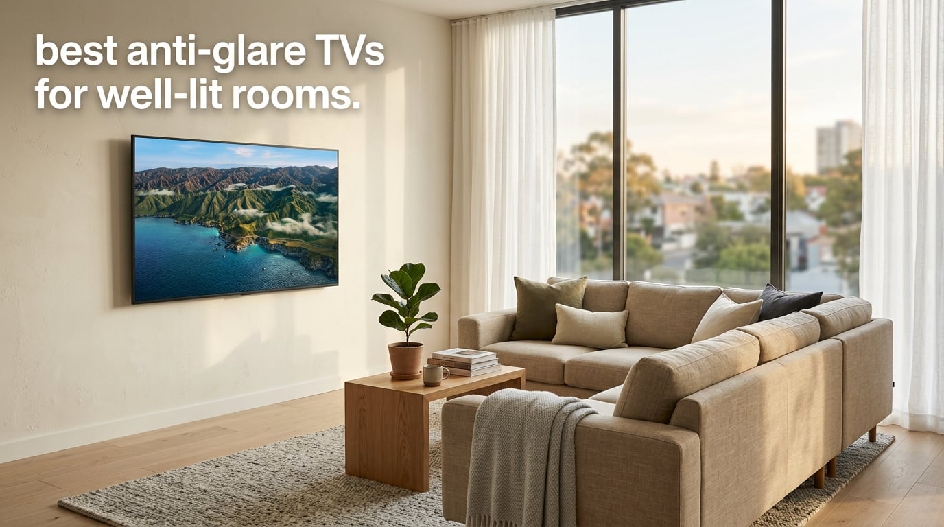 best anti-glare TVs for well-lit rooms
