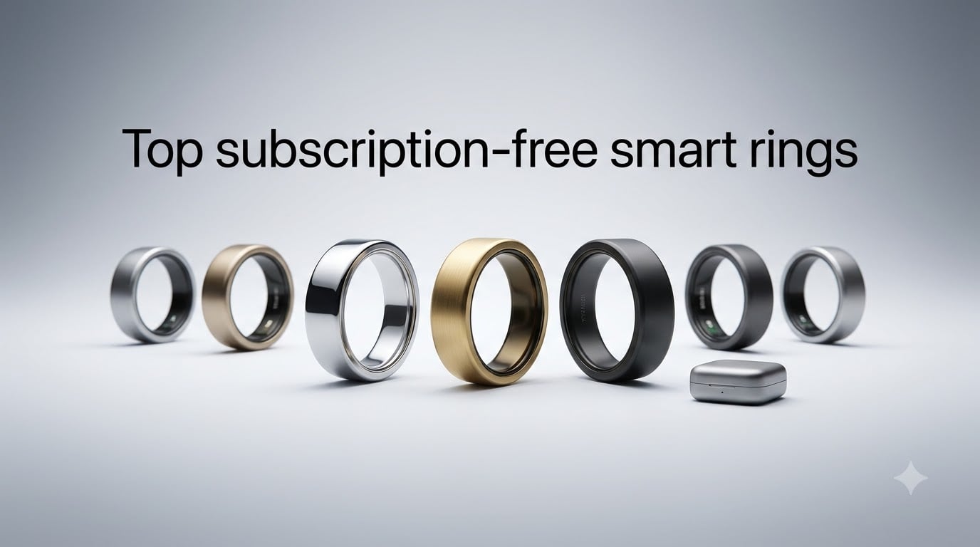 Top subscription-free smart rings