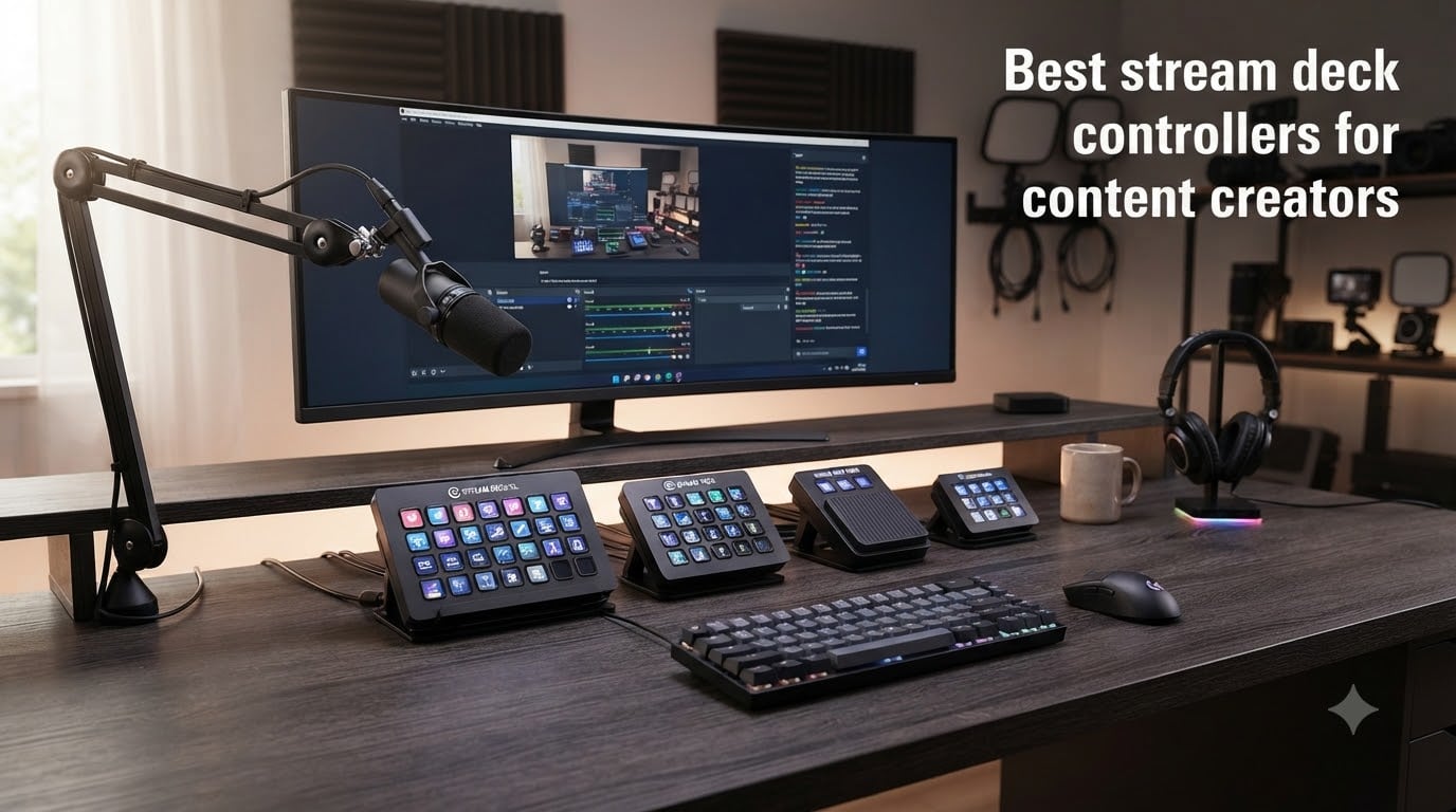 Best stream deck controllers for content creators
