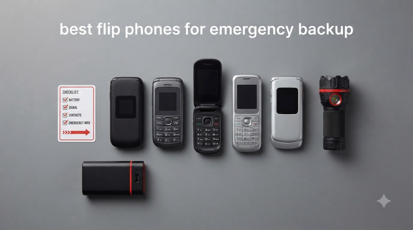 best flip phones for emergency backup