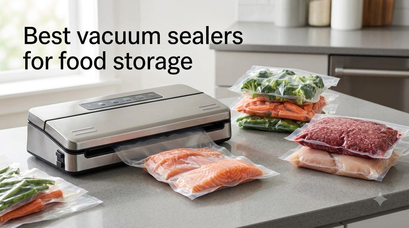 Best vacuum sealers for food storage
