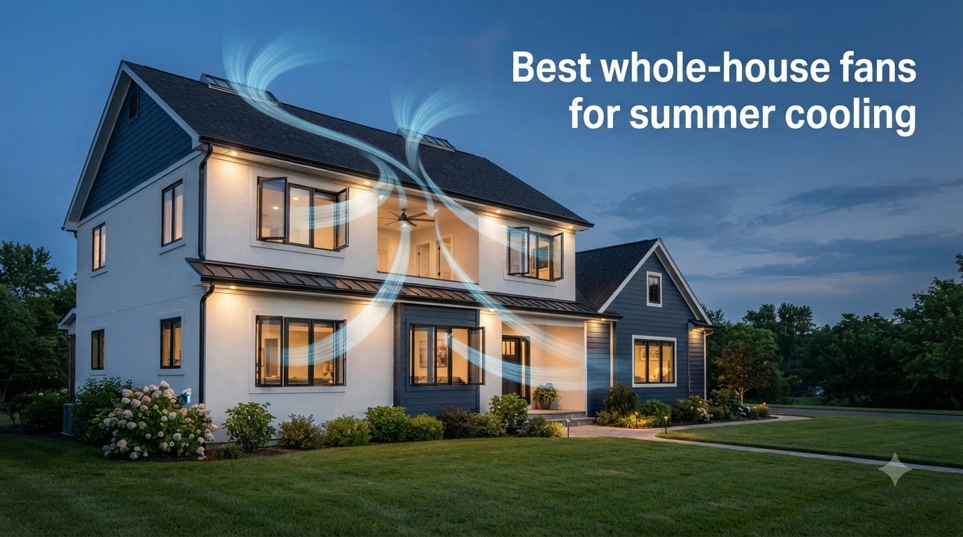 Best whole-house fans for summer cooling