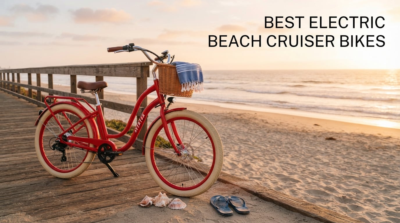 best electric beach cruiser bikes