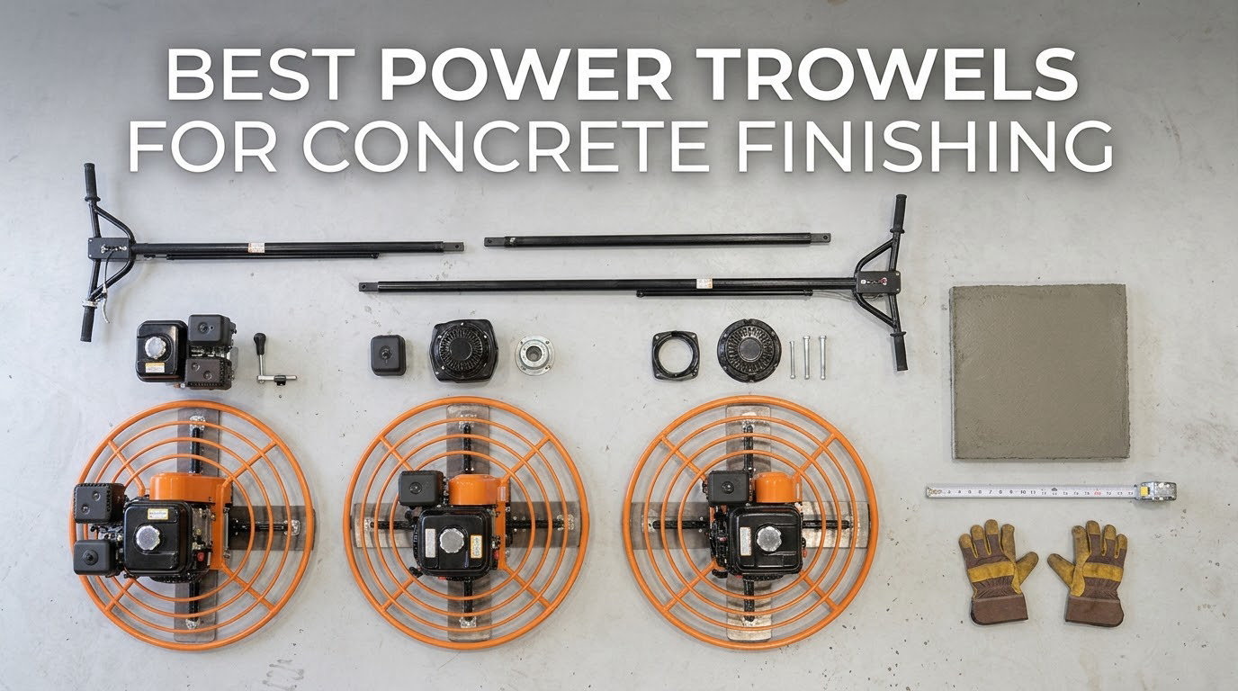 best power trowels for concrete finishing
