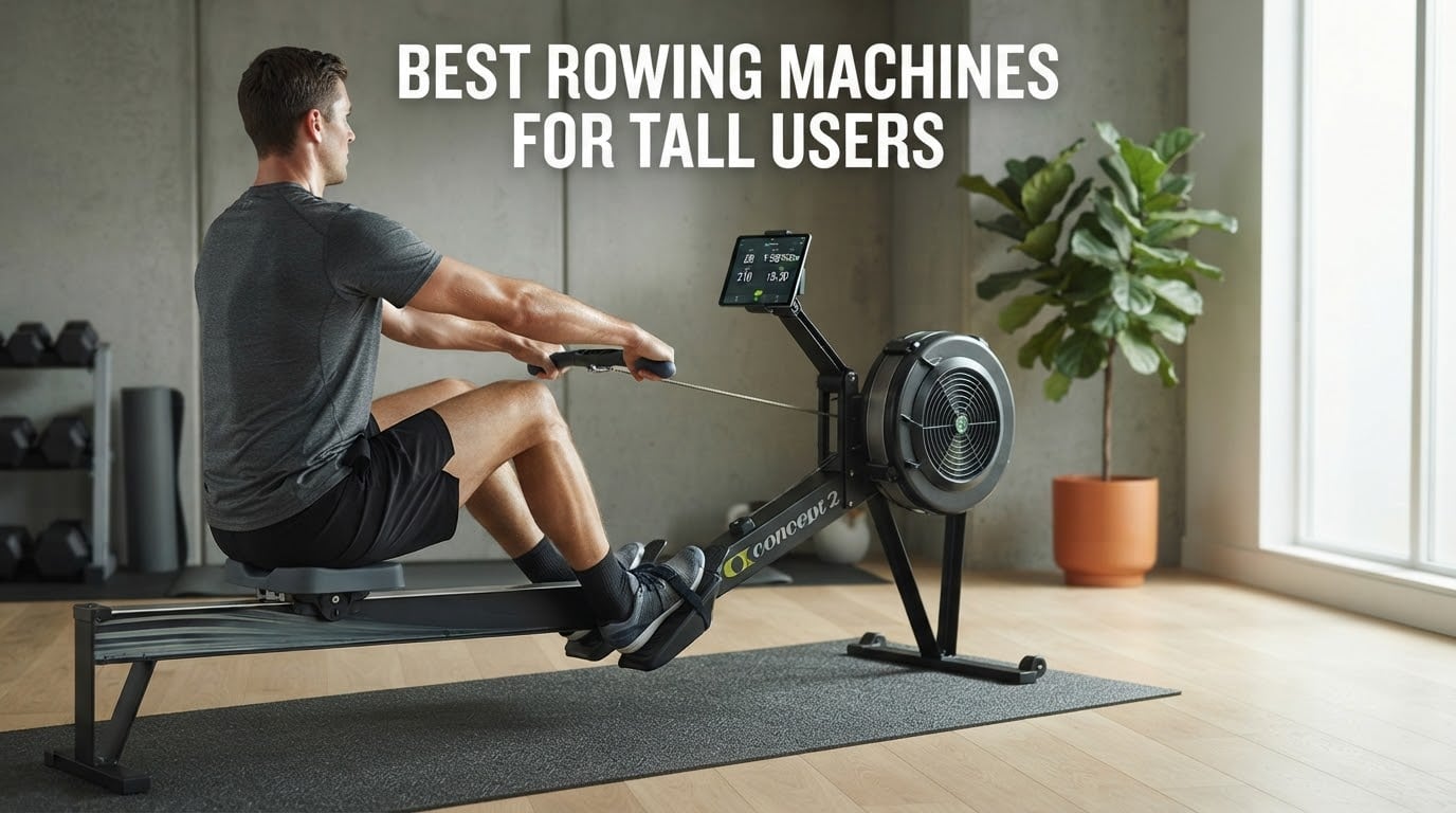 best rowing machines for tall users