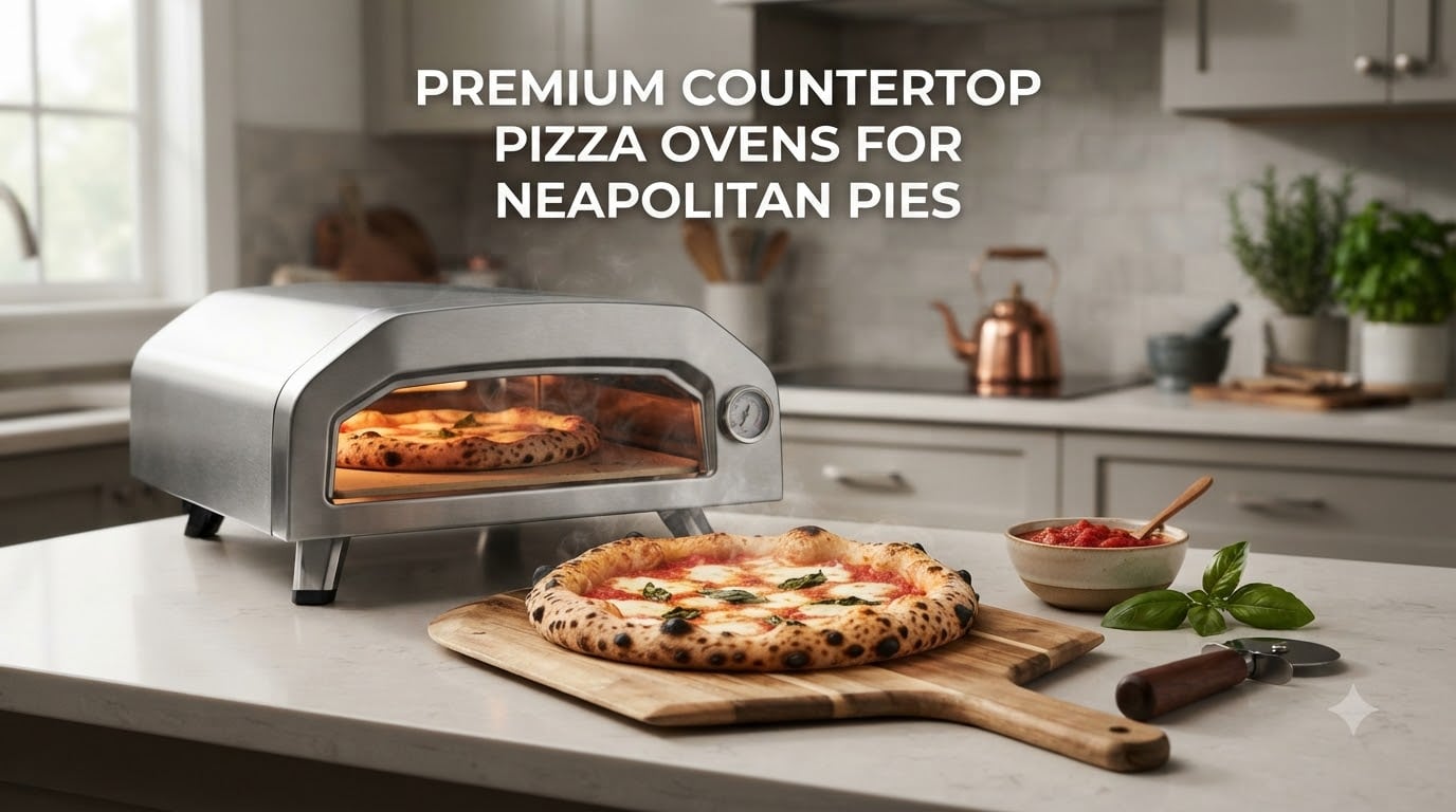 Premium countertop pizza ovens for Neapolitan pies