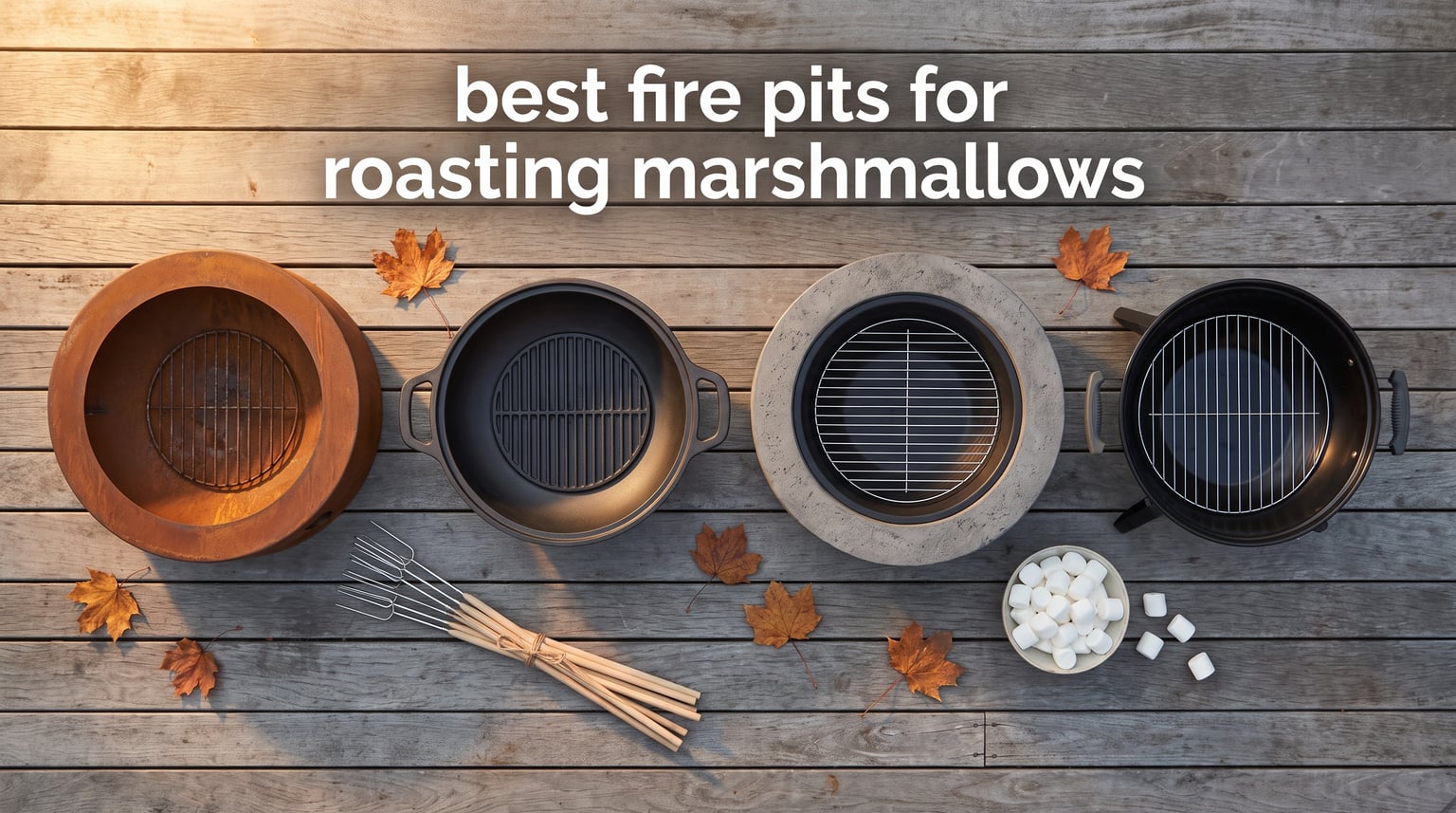 best fire pits for roasting marshmallows