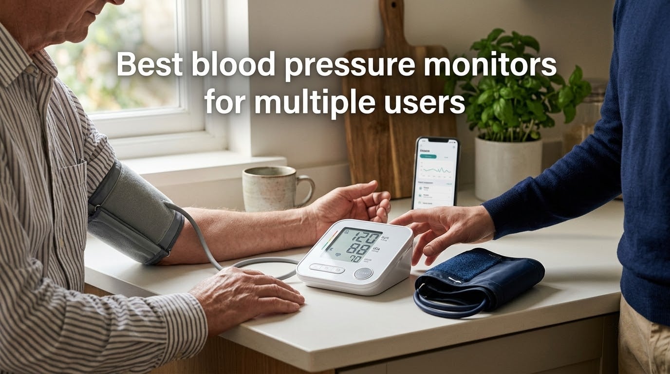 Best blood pressure monitors for multiple users