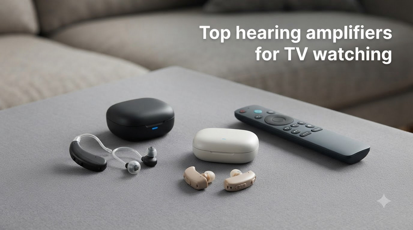 Top hearing amplifiers for TV watching