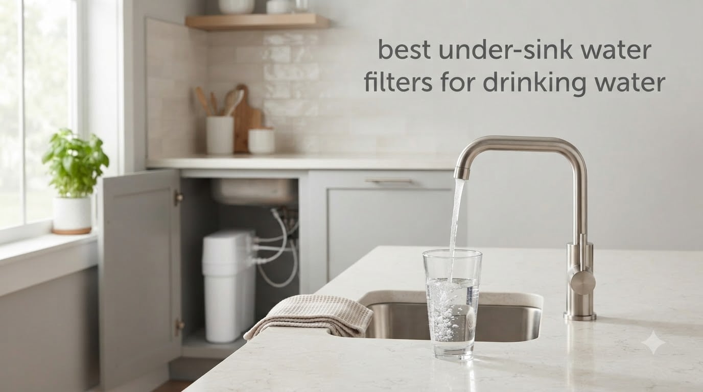 best under-sink water filters for drinking water