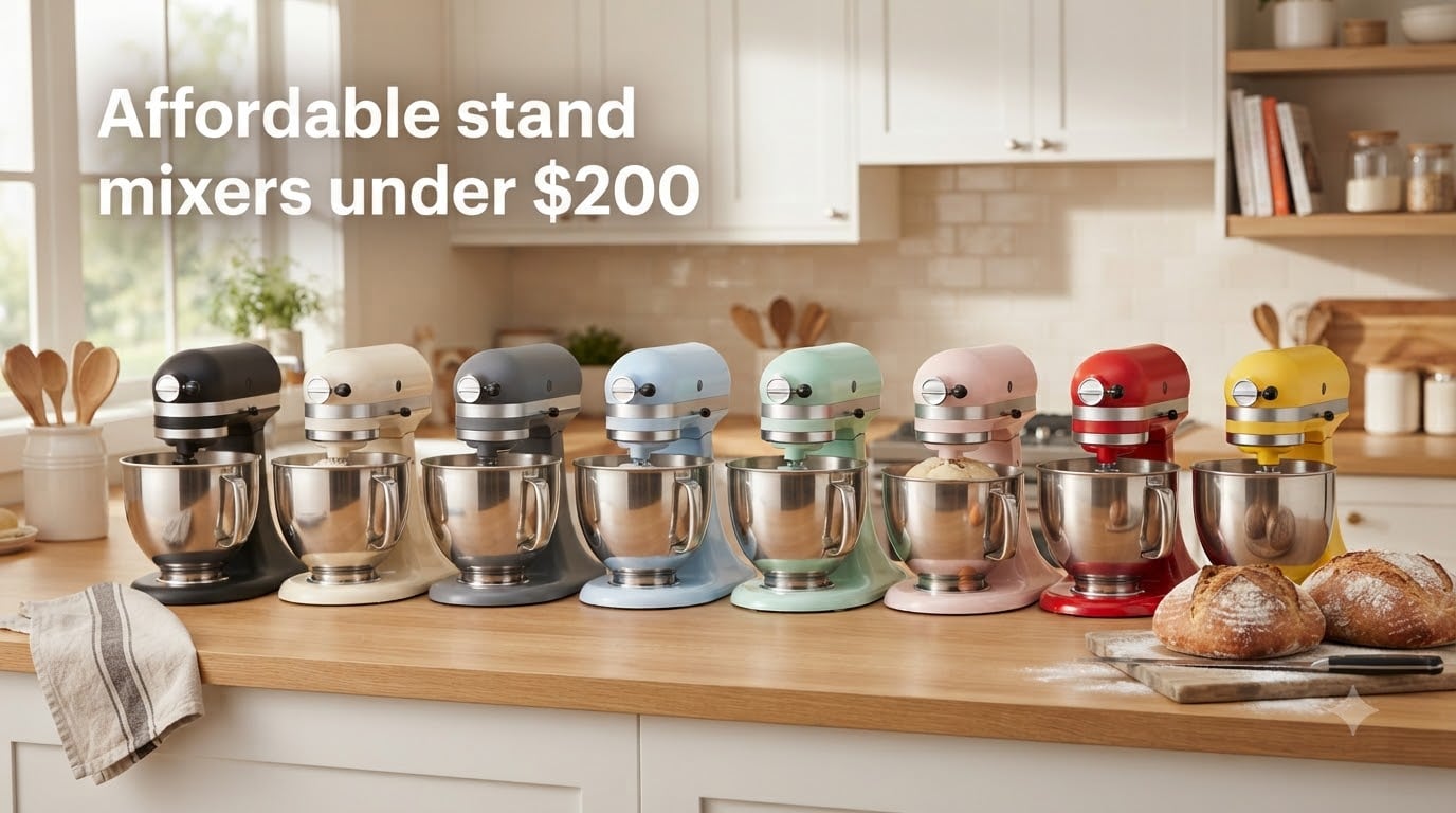 Affordable stand mixers under $200