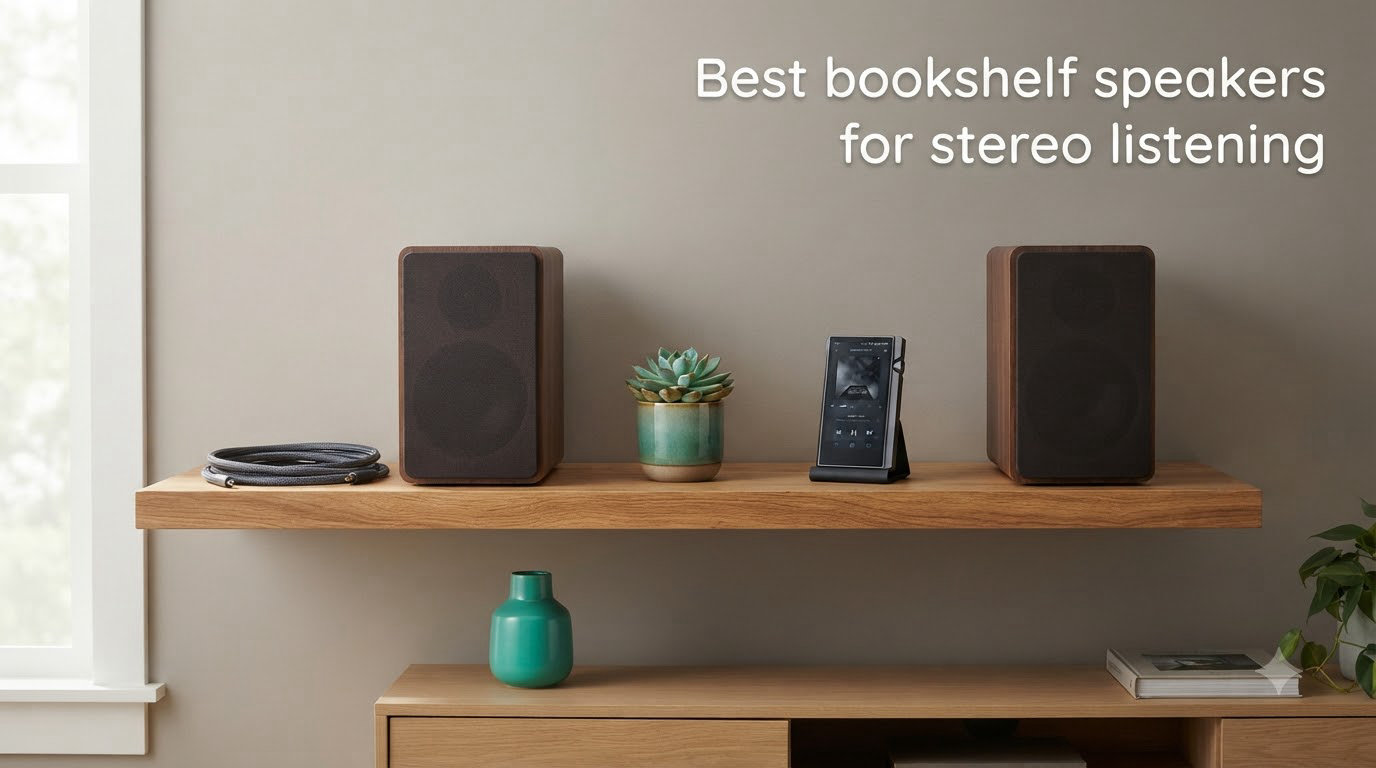 Best bookshelf speakers for stereo listening