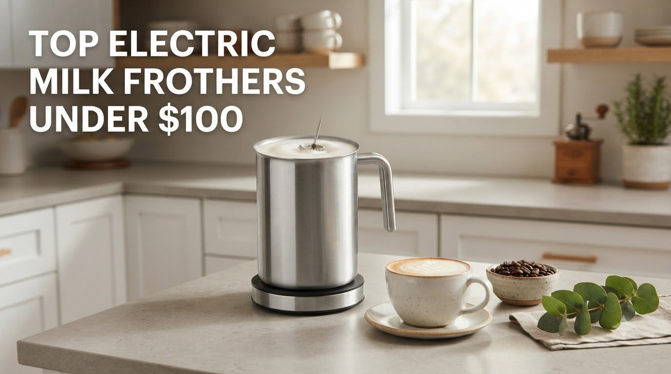 Top electric milk frothers under $100