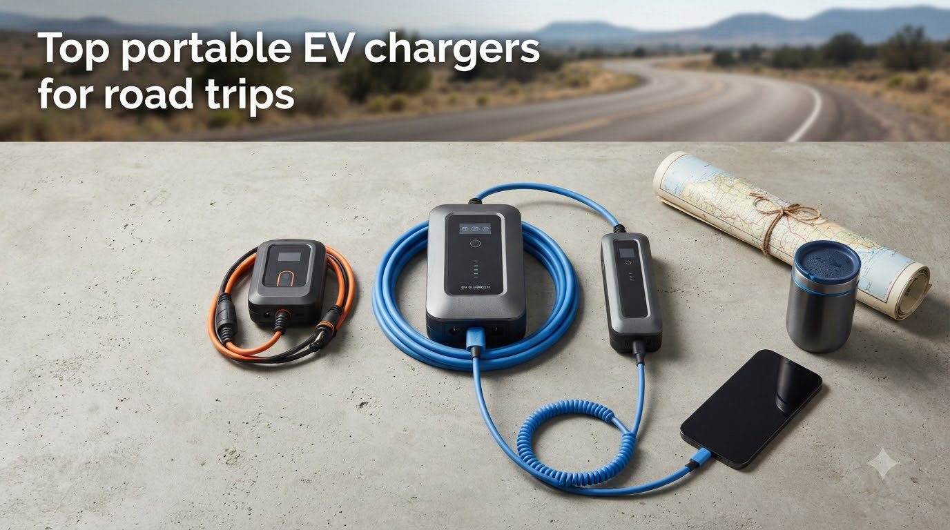 Top portable EV chargers for road trips