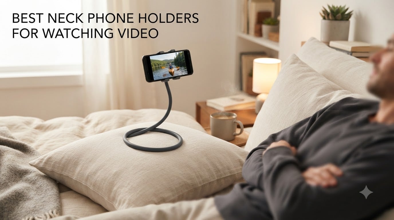 best neck phone holders for watching video