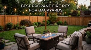 best propane fire pits for backyards