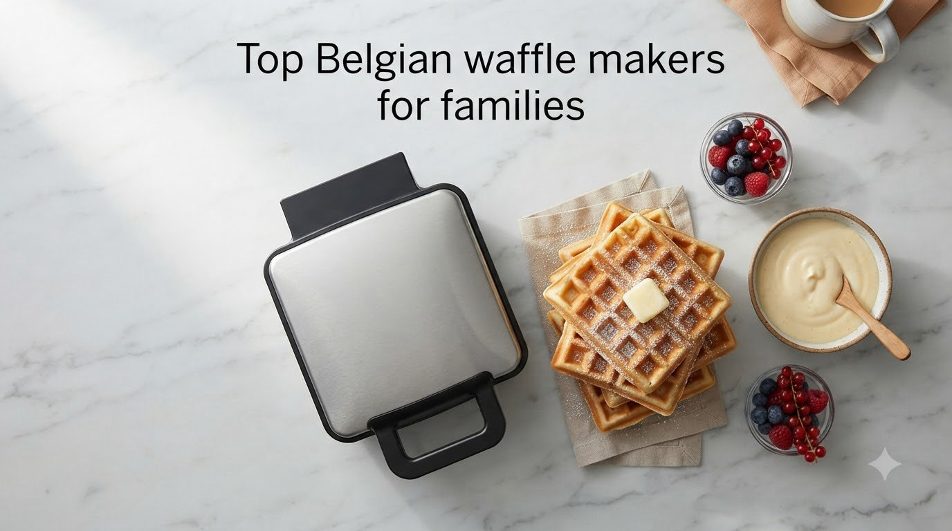 Top Belgian waffle makers for families