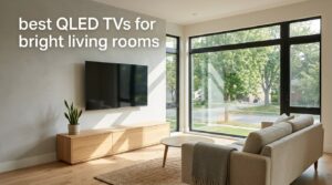 best QLED TVs for bright living rooms