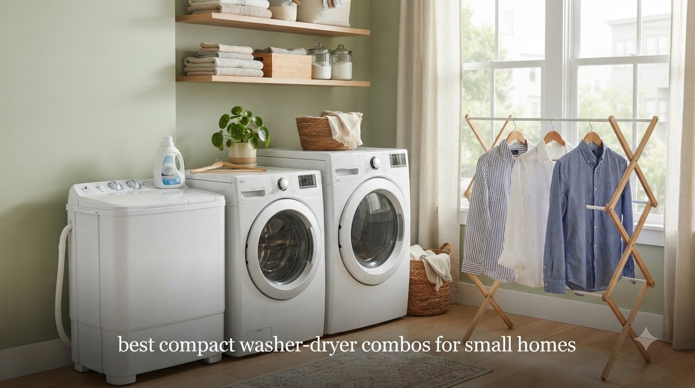best compact washer-dryer combos for small homes
