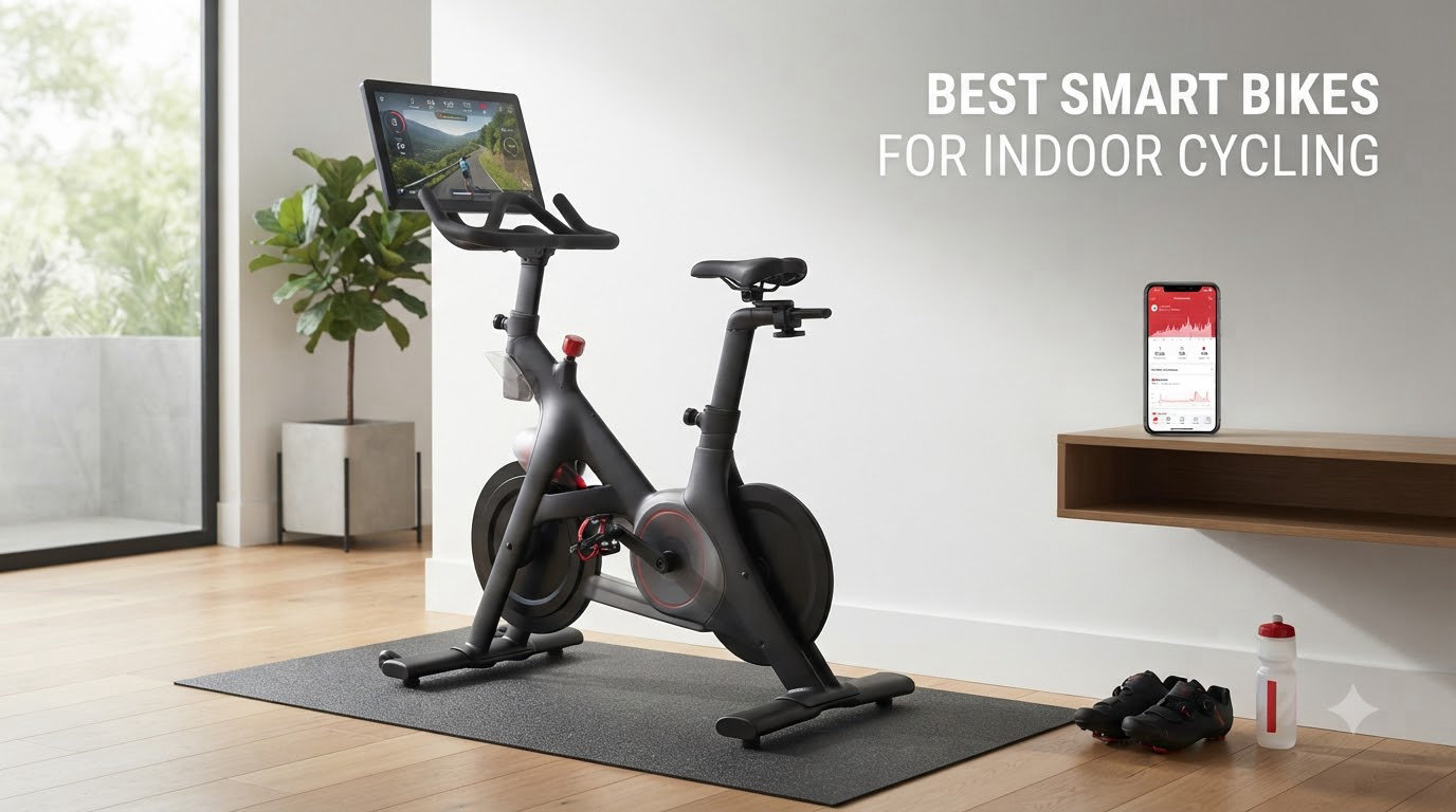 best smart bikes for indoor cycling