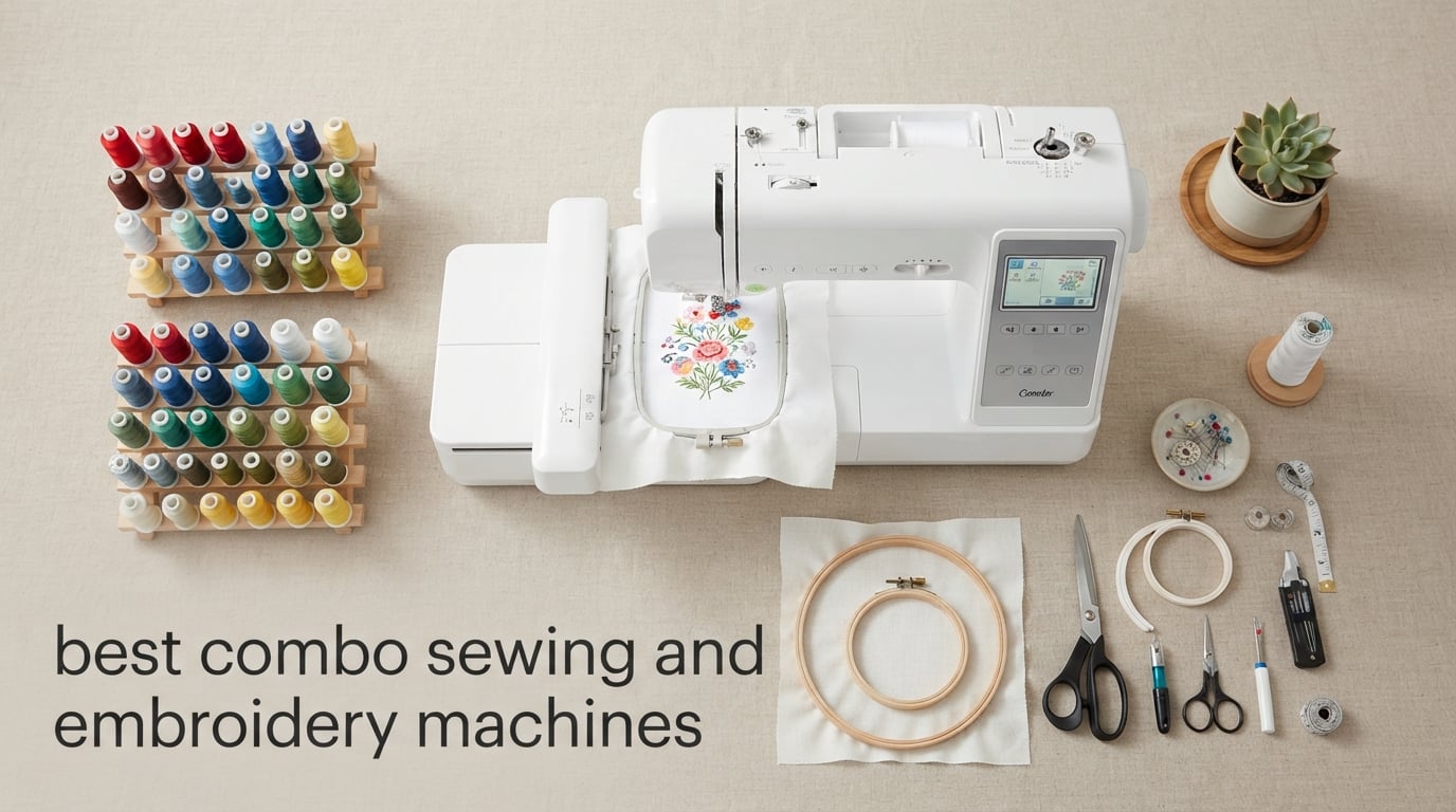 best combo sewing and embroidery machines