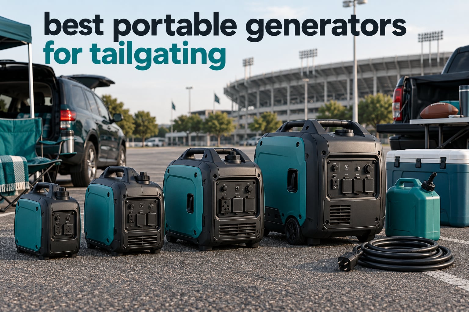 best portable generators for tailgating