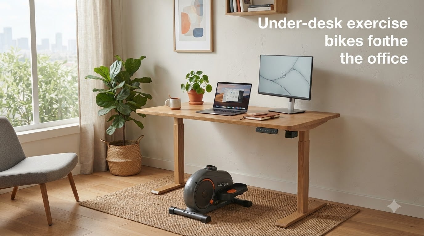 Under-desk exercise bikes for the office