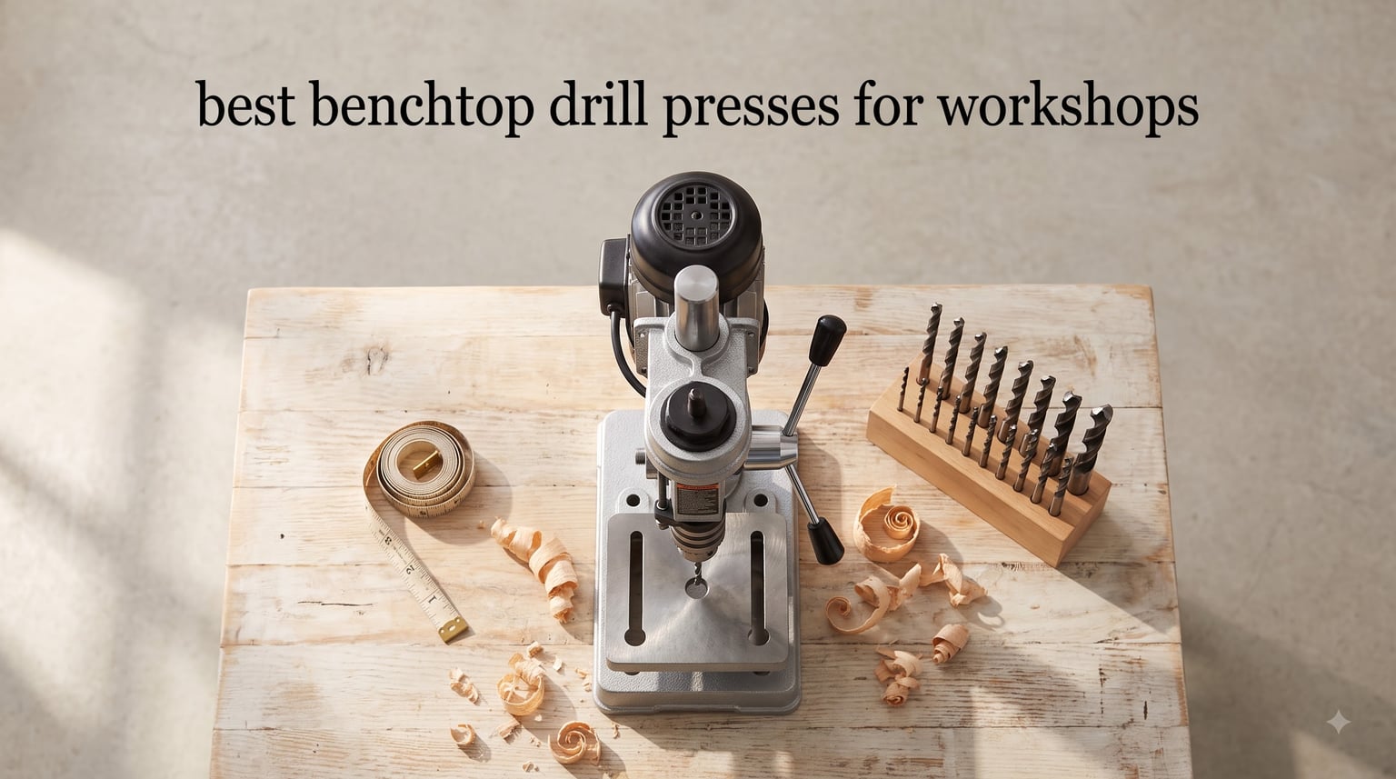 best benchtop drill presses for workshops
