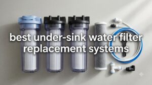 best under-sink water filter replacement systems