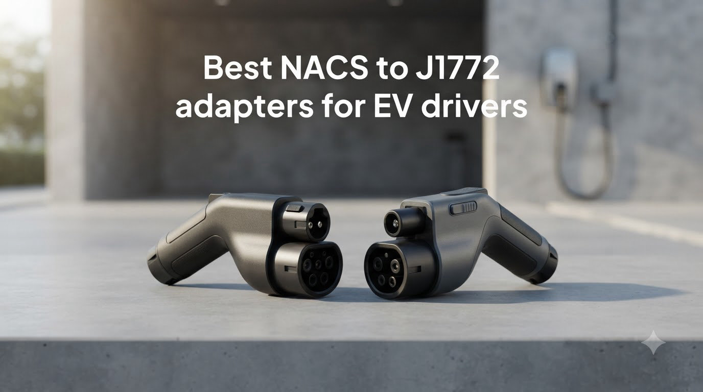 Best NACS to J1772 adapters for EV drivers