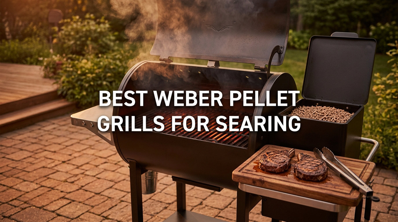 best Weber pellet grills for searing