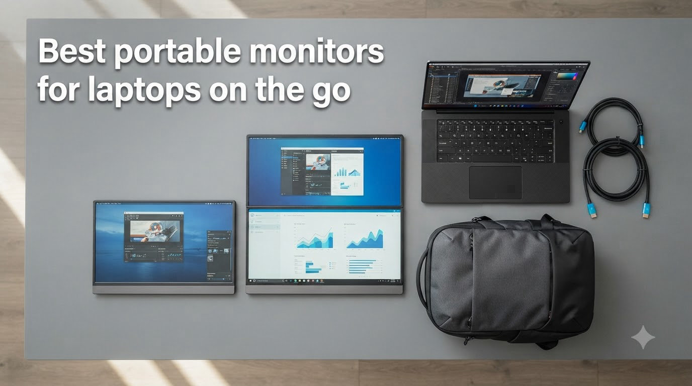 Best portable monitors for laptops on the go