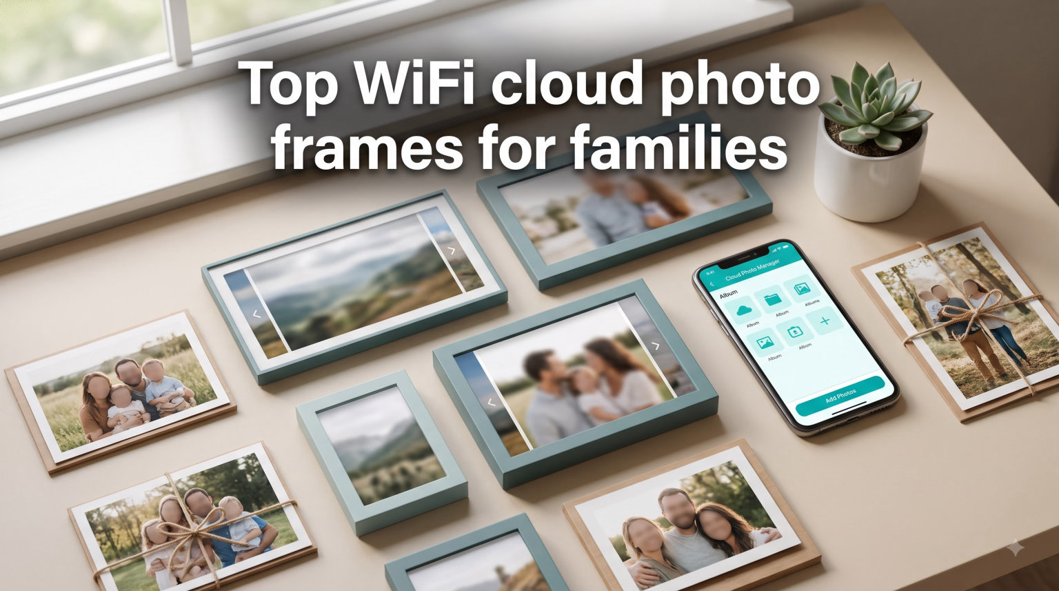Top WiFi cloud photo frames for families