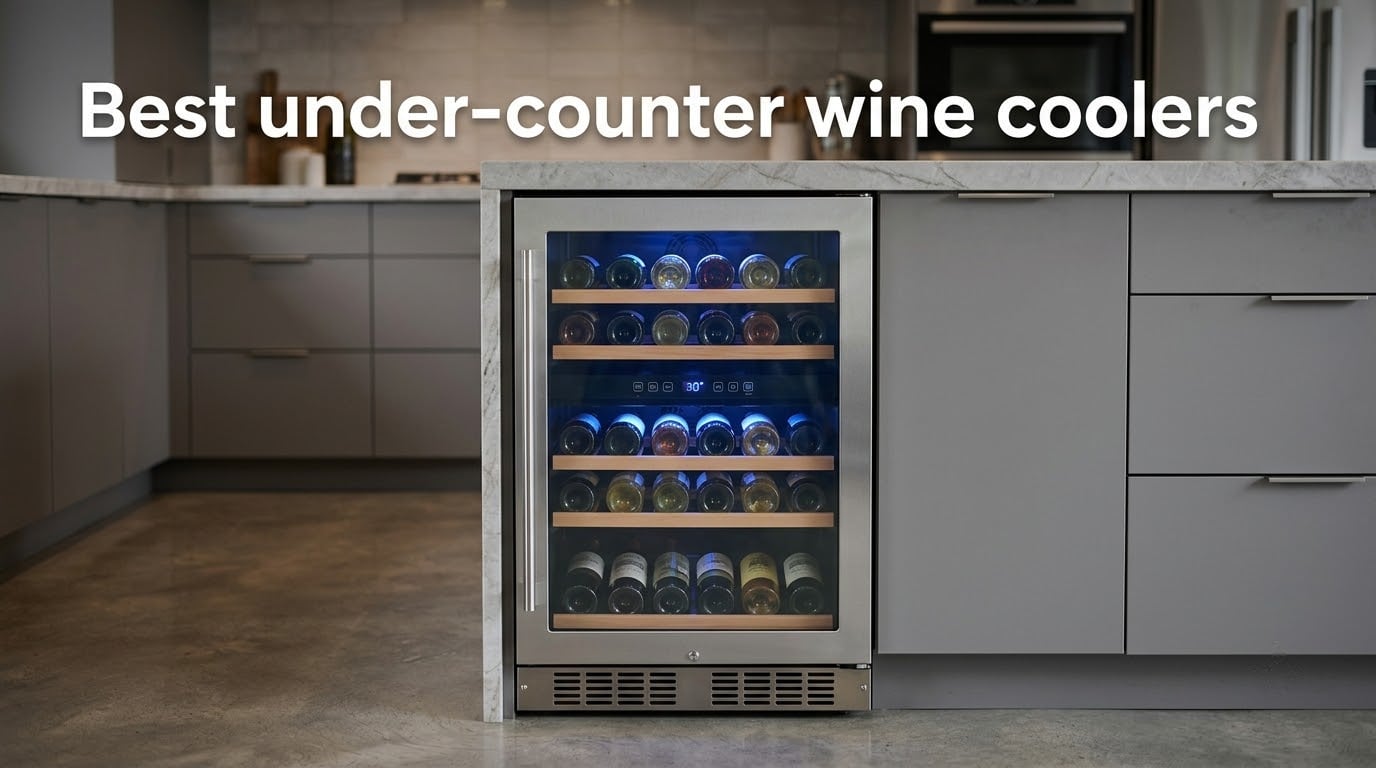 Best under-counter wine coolers