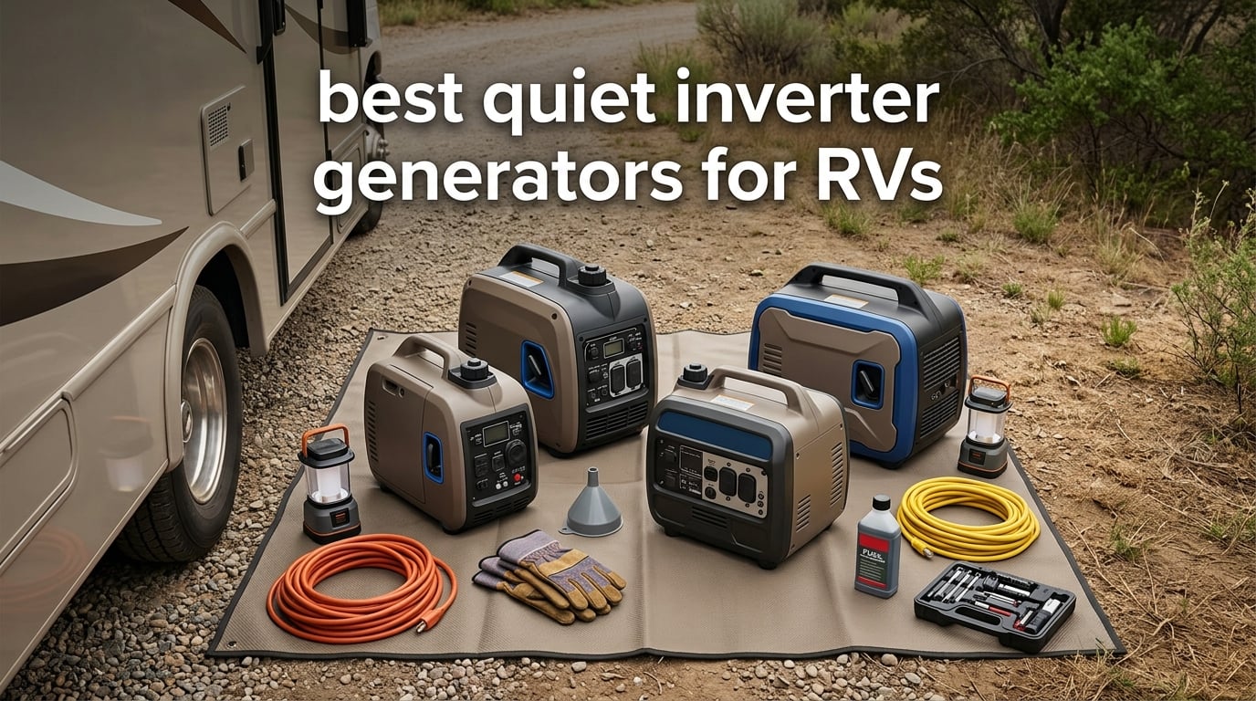 best quiet inverter generators for RVs