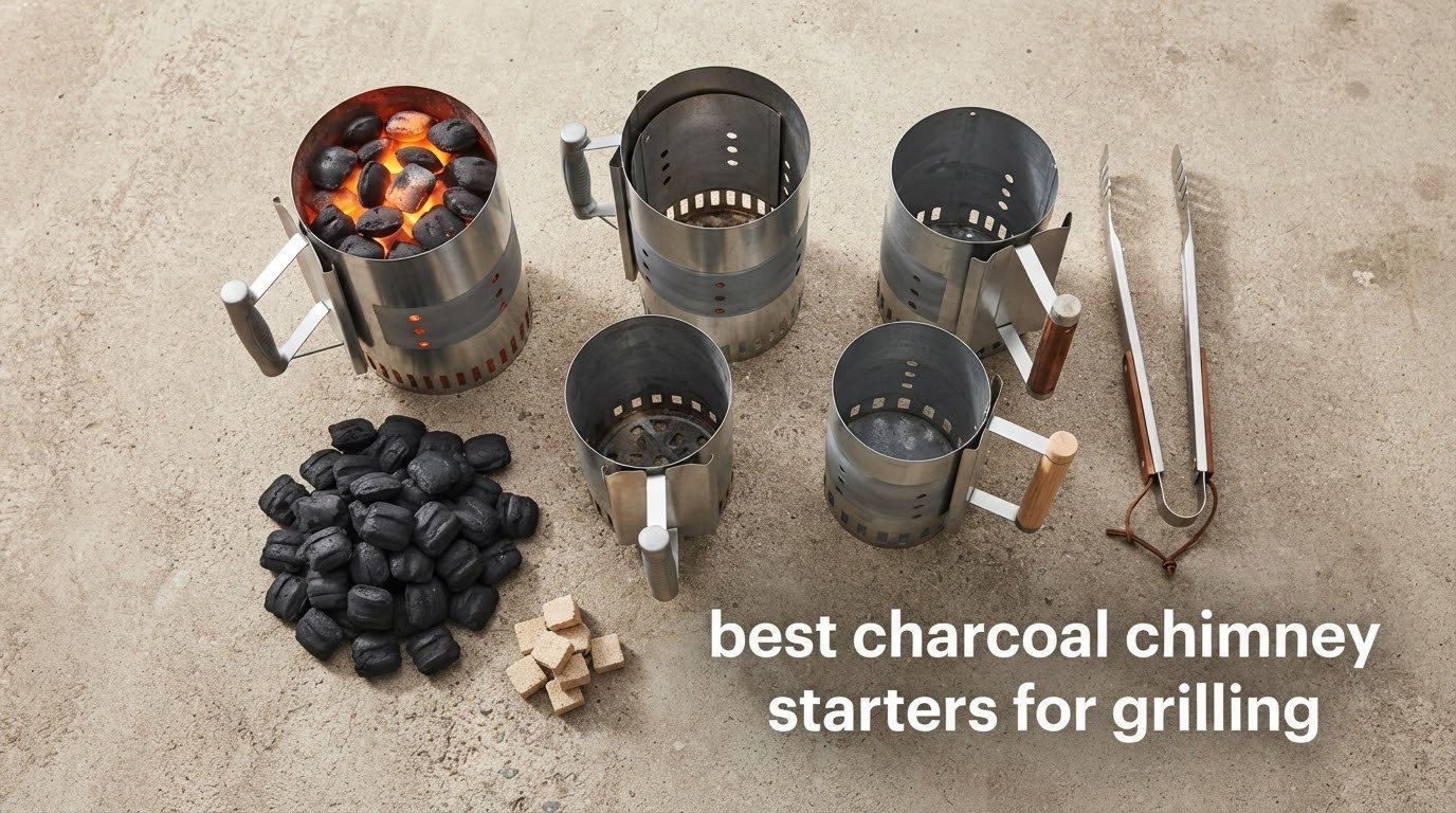 best charcoal chimney starters for grilling