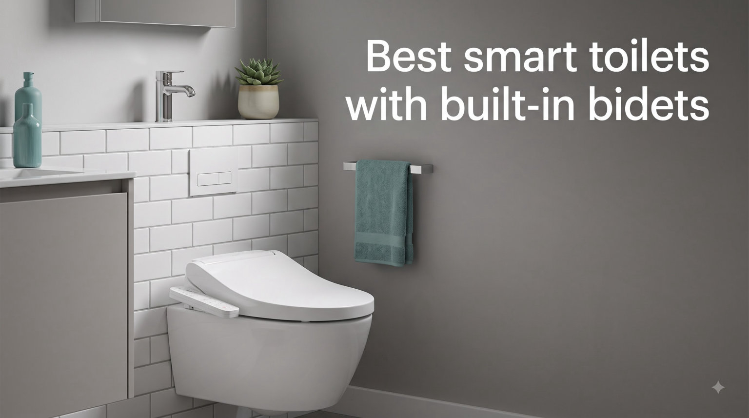 Best smart toilets with built-in bidets