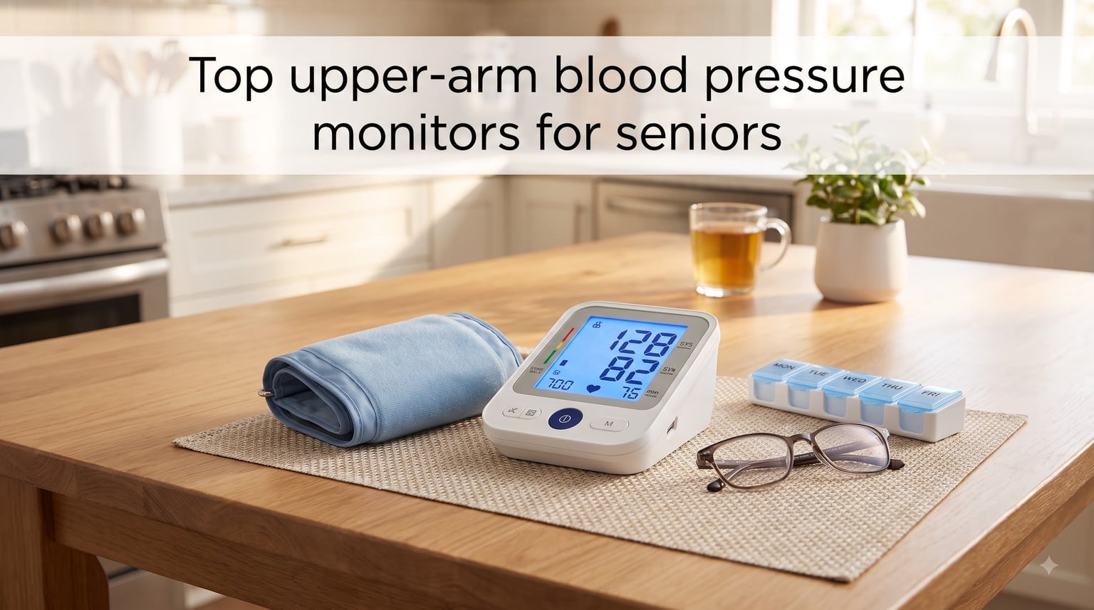 Top upper-arm blood pressure monitors for seniors