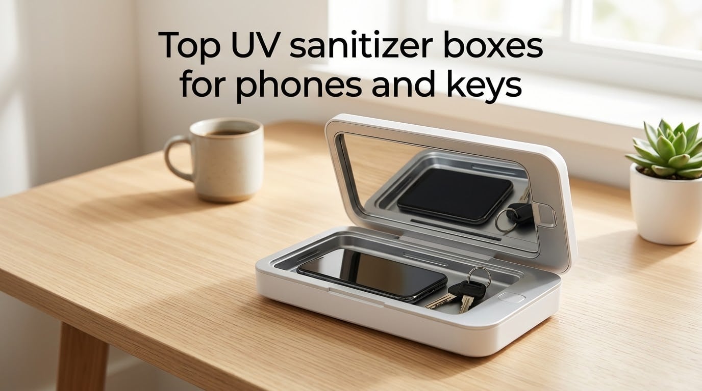 Top UV sanitizer boxes for phones and keys