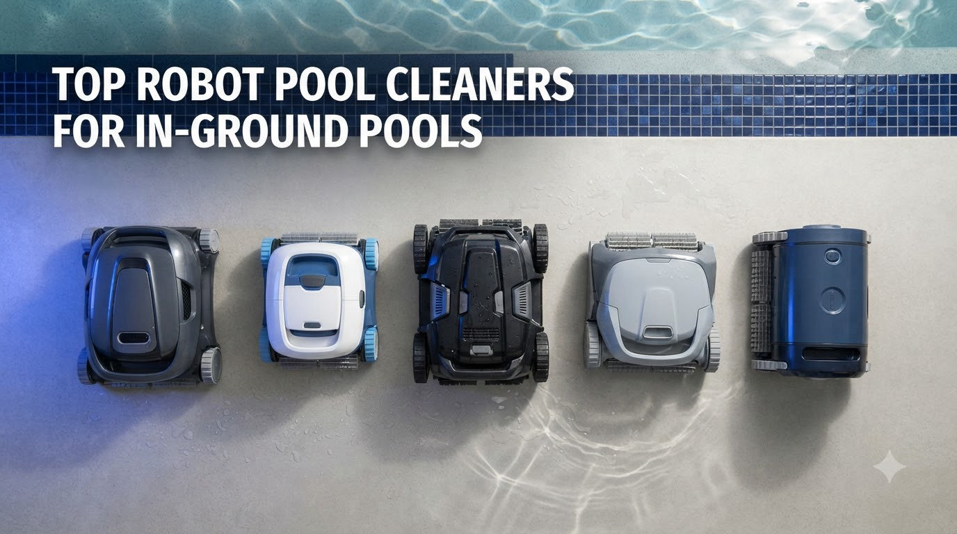 Top robot pool cleaners for in-ground pools