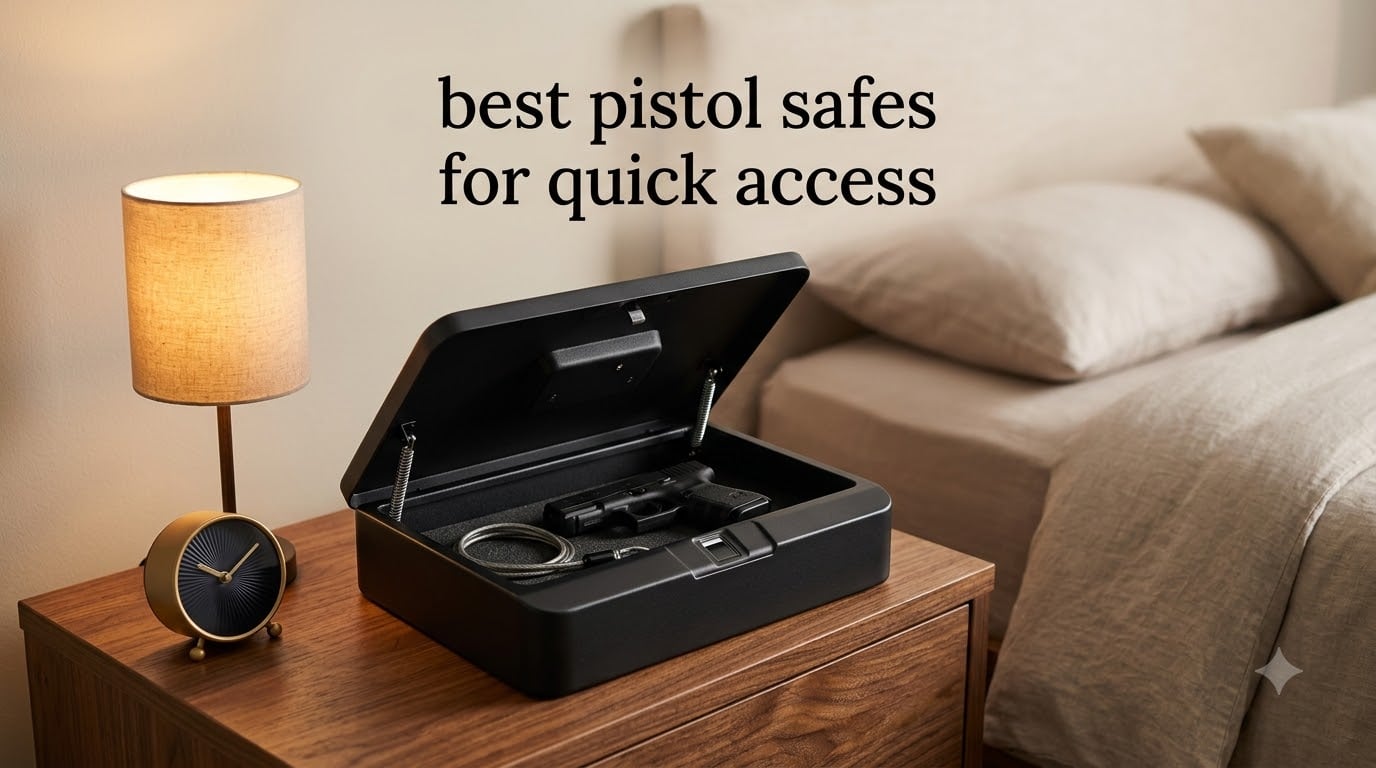 best pistol safes for quick access