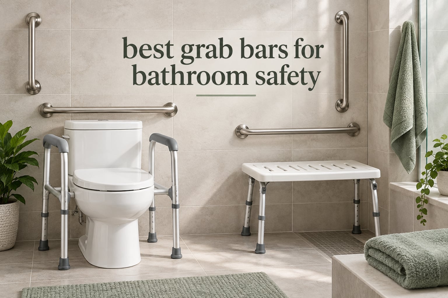 best grab bars for bathroom safety