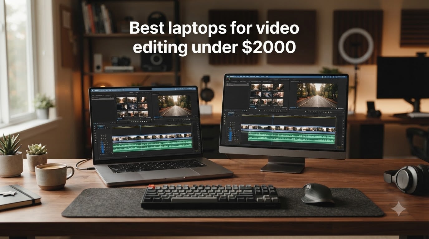 Best laptops for video editing under $2000