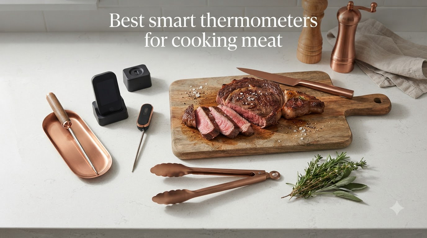 Best smart thermometers for cooking meat
