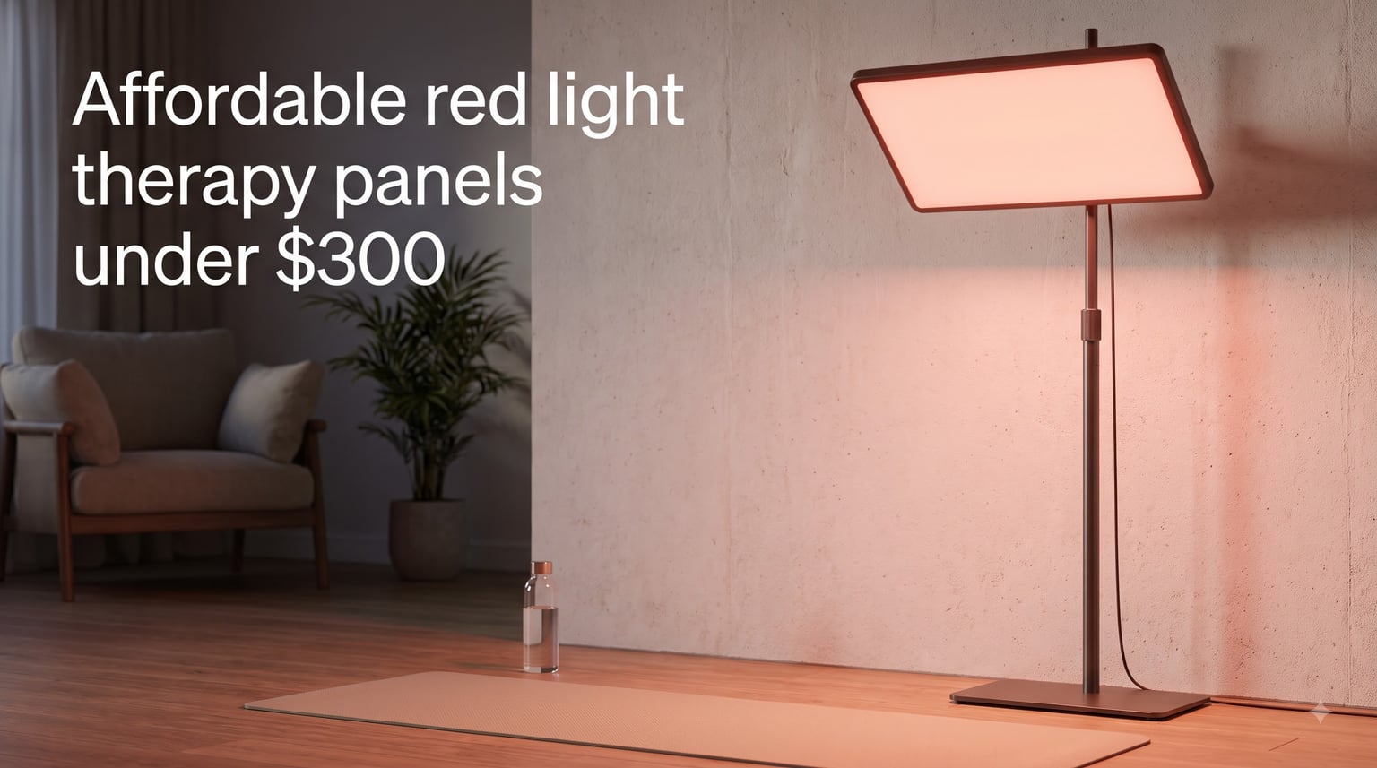 Affordable red light therapy panels under $300
