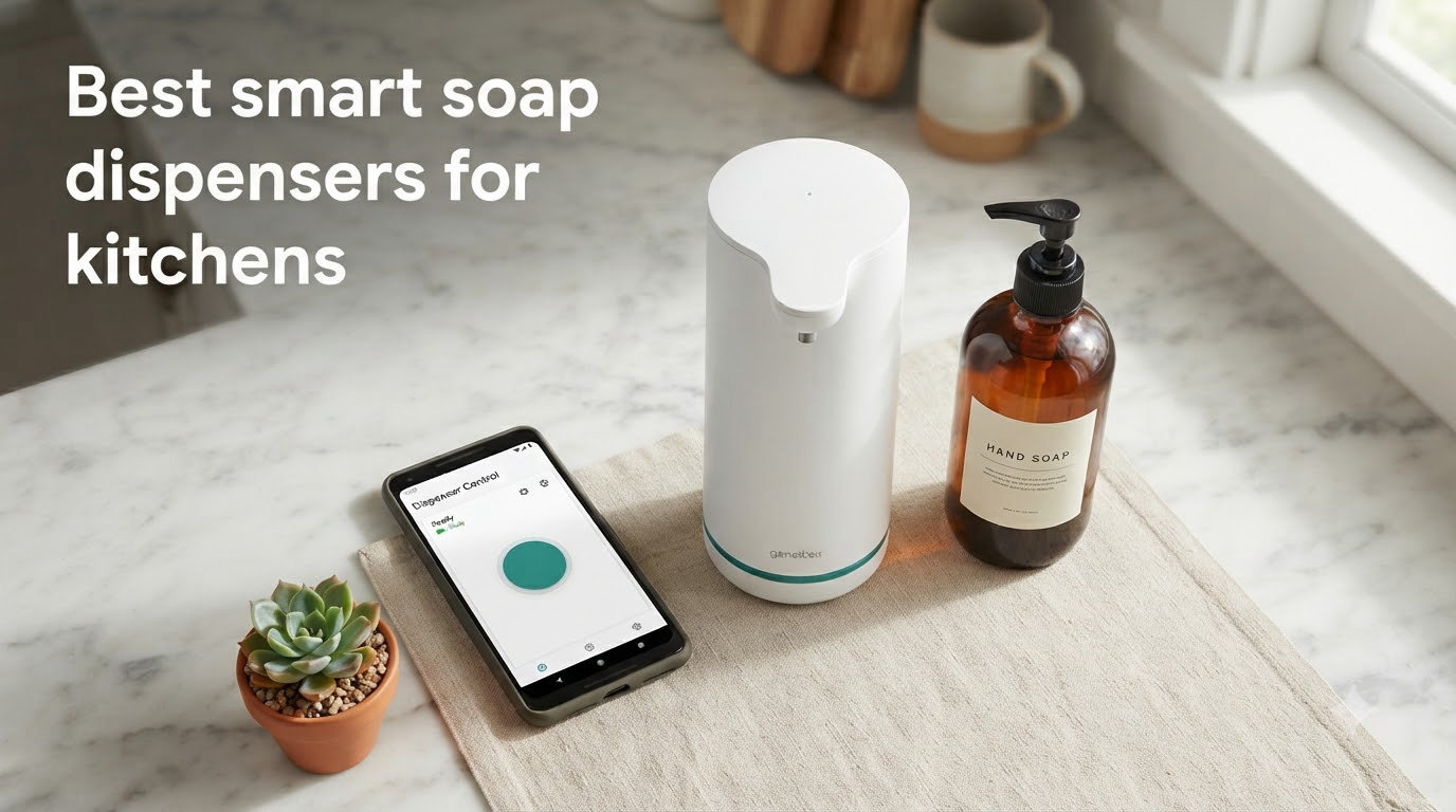 Best smart soap dispensers for kitchens