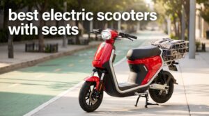 best electric scooters with seats