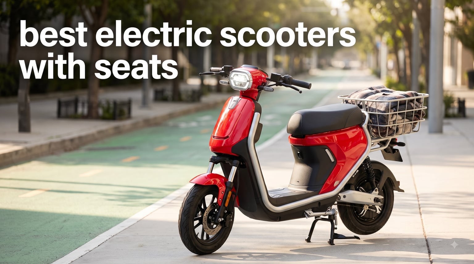 best electric scooters with seats