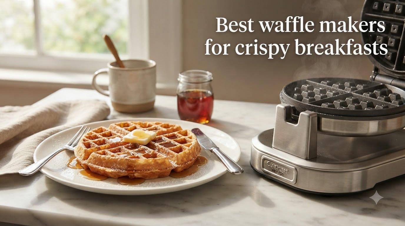 Best waffle makers for crispy breakfasts